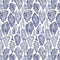 Native Tools Wallpaper Sample Swatch  option China Blue on White / Eco Smooth Unpasted