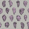 Oysters Wallpaper Sample Swatch  option Pink on Grey / Eco Pre-Pasted
