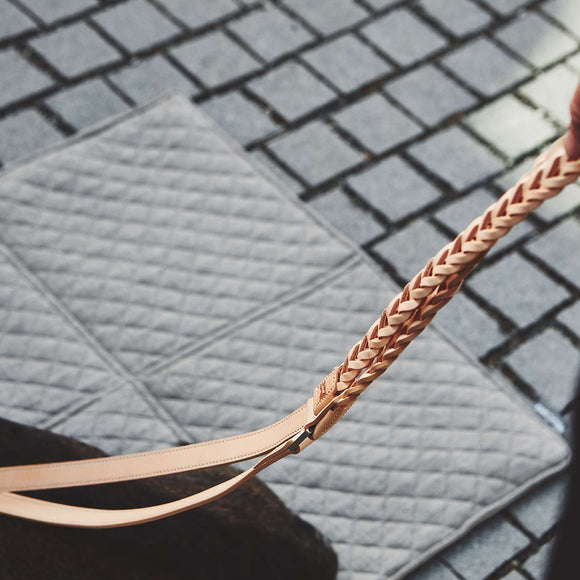 Bergamo Braided Long Dog Leash