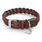 Bergamo Dog Collar  option Brown