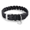 Bergamo Dog Collar Set  option Black