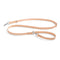 Bergamo Long Dog Leash  option Natural