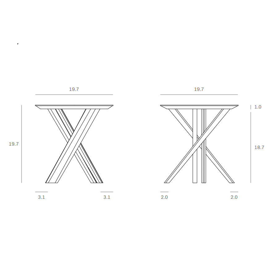Mikado Side Table