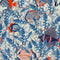 Aquarium Wallpaper  option Taupe/Indigo/Red