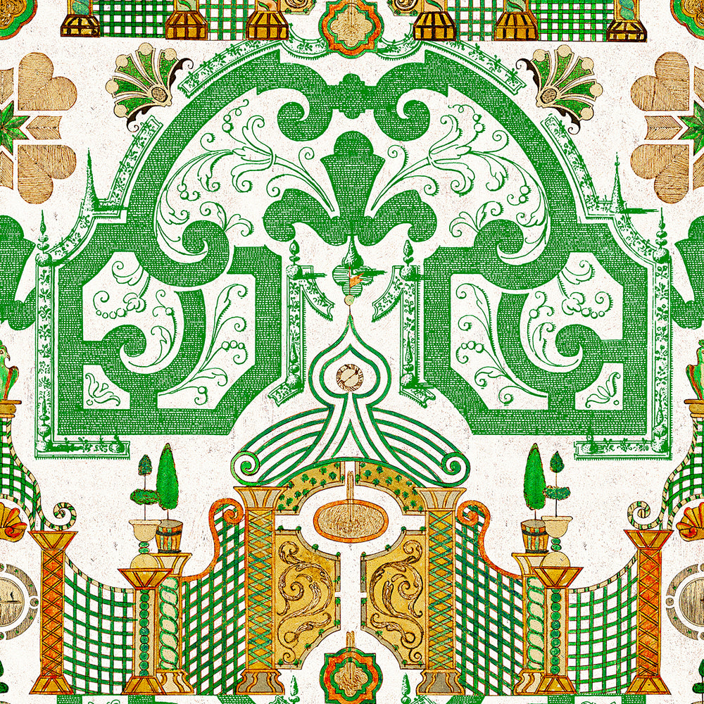 Emperor's Labyrinth Wallpaper Sample Swatch