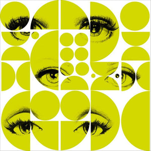 Eyes And Circles Wallpaper Sample Swatch
