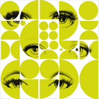 Eyes And Circles Wallpaper Sample Swatch