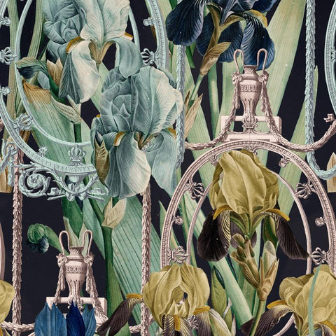 Fleurs D'Iris Wallpaper