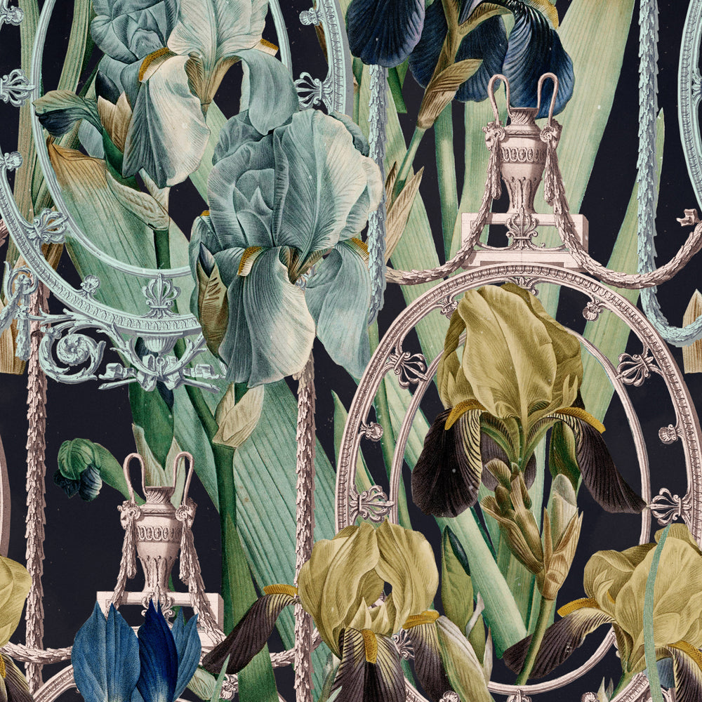 Fleurs D'Iris Wallpaper