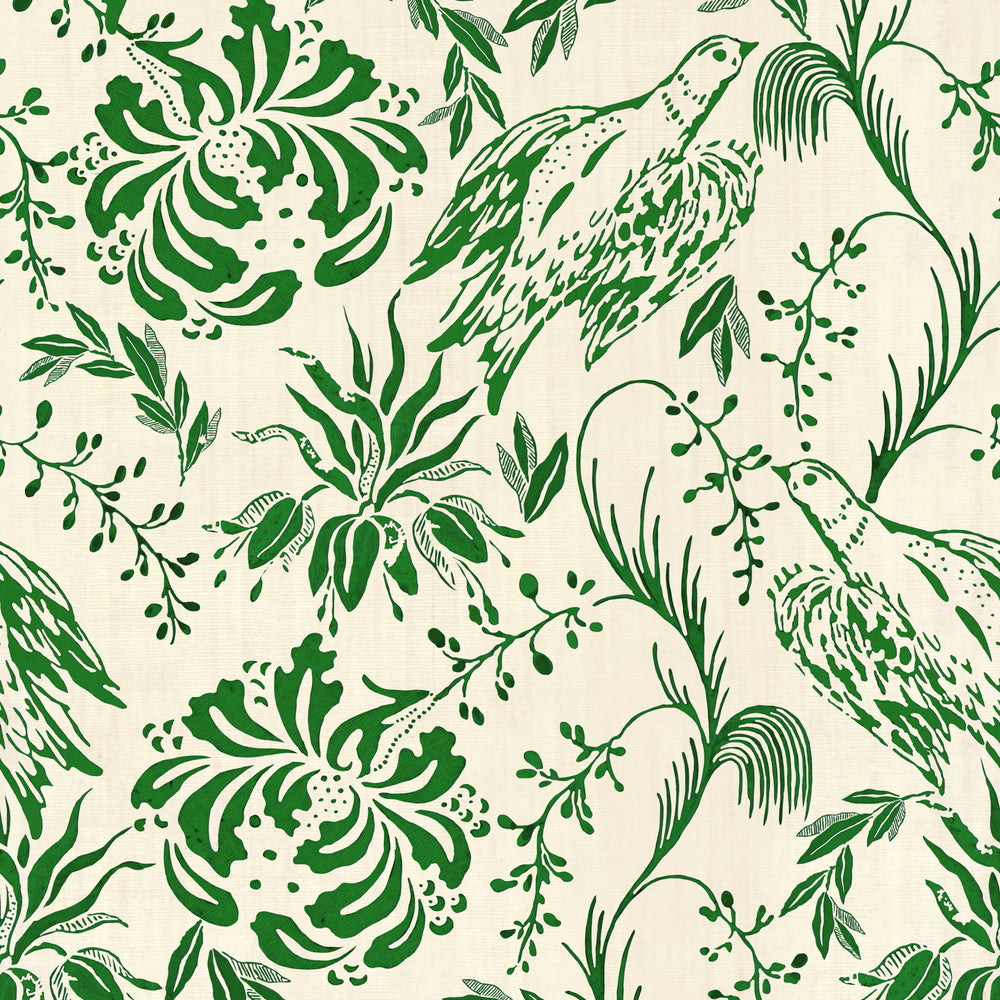 Folk Embroidery Wallpaper