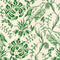 Folk Embroidery Wallpaper  option Fern Green/Off White