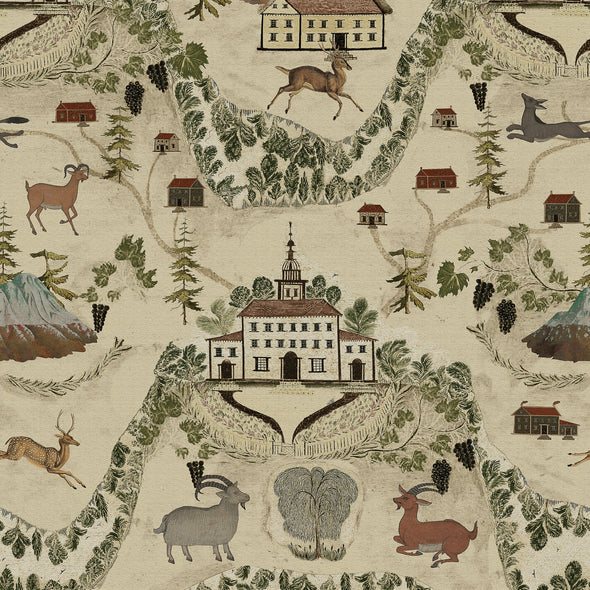 Galtür of Tyrol Wallpaper Sample Swatch