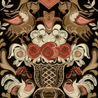 Goldene Henne Wallpaper Sample Swatch