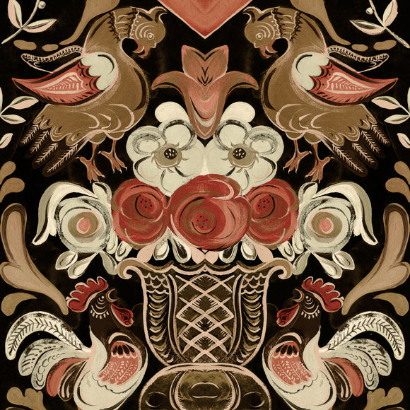 Goldene Henne Wallpaper Sample Swatch