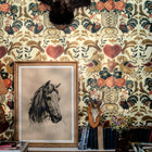 Goldene Henne Wallpaper