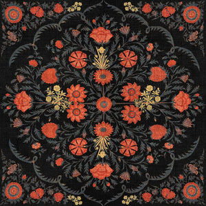 Hindu Bloom Wallpaper Sample Swatch