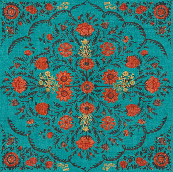 Hindu Bloom Wallpaper Sample Swatch