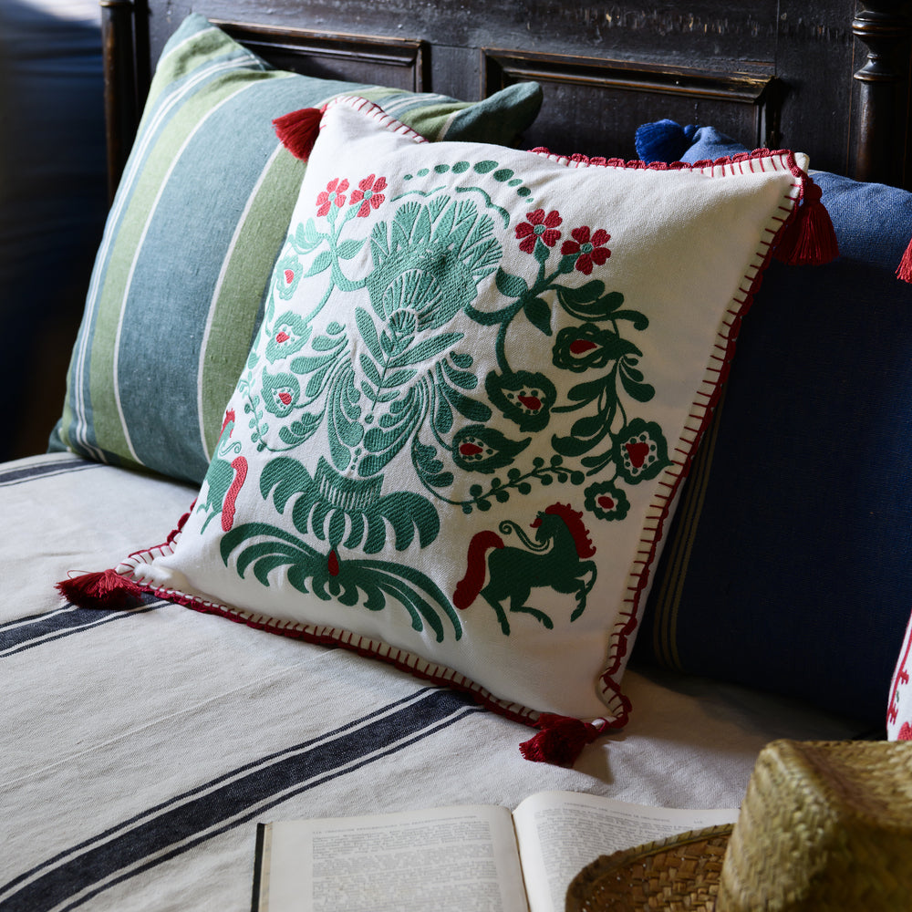 Horse Parade Pillow