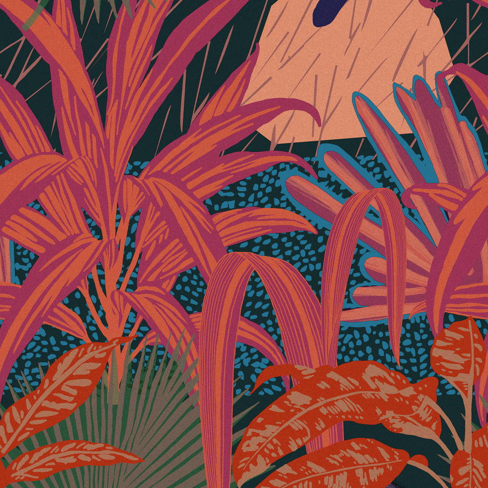 Jardin Imaginario Wallpaper Sample Swatch