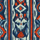 Mediterraneo Indigo Wallpaper Sample Swatch