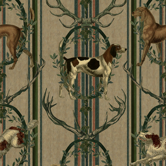 Mountain Dogs Wallpaper Sample Swatch