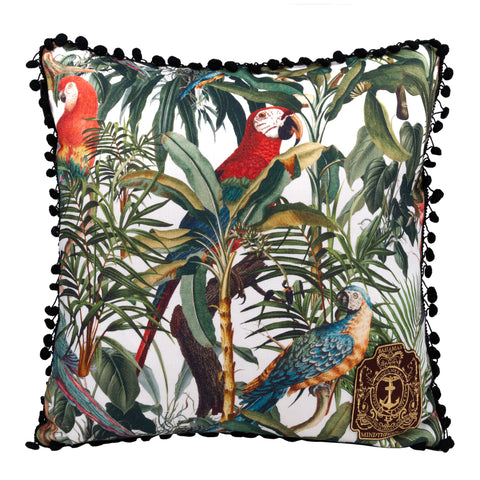 Parrots of Brasil Pillow