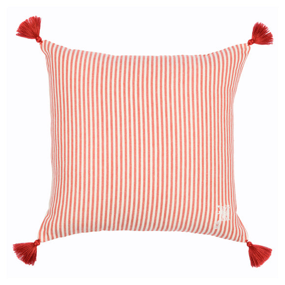 Rhubarb Stripe Pillow