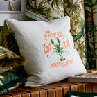 Seafood Bar Pillow