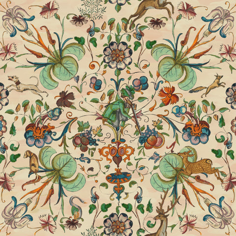 The Deer Stalker Wallpaper Sample Swatch