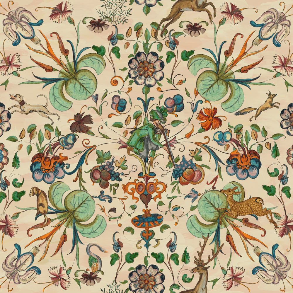 The Deer Stalker Wallpaper Sample Swatch
