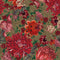 The Flowering Wallpaper  option Red/Green