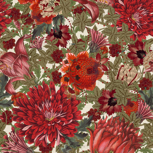 The Flowering Wallpaper Sample Swatch