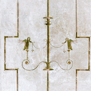 The Swan Wallpaper Sample Swatch