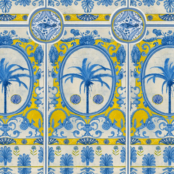 The Villa Mural Wallpaper Sample Swatch