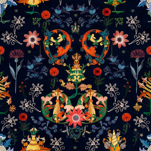 Transylvania Folk Wallpaper Sample Swatch
