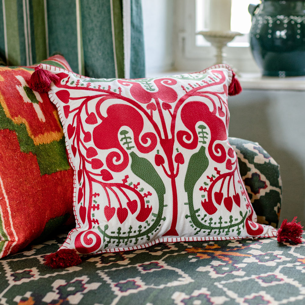 Transylvanian Suzani Pillow