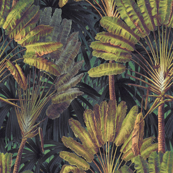 Traveller's Palm Wallpaper Sample Swatch
