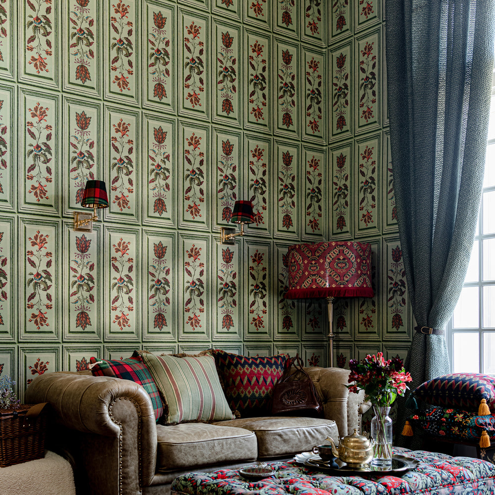 Tyrolean Panel Wallpaper