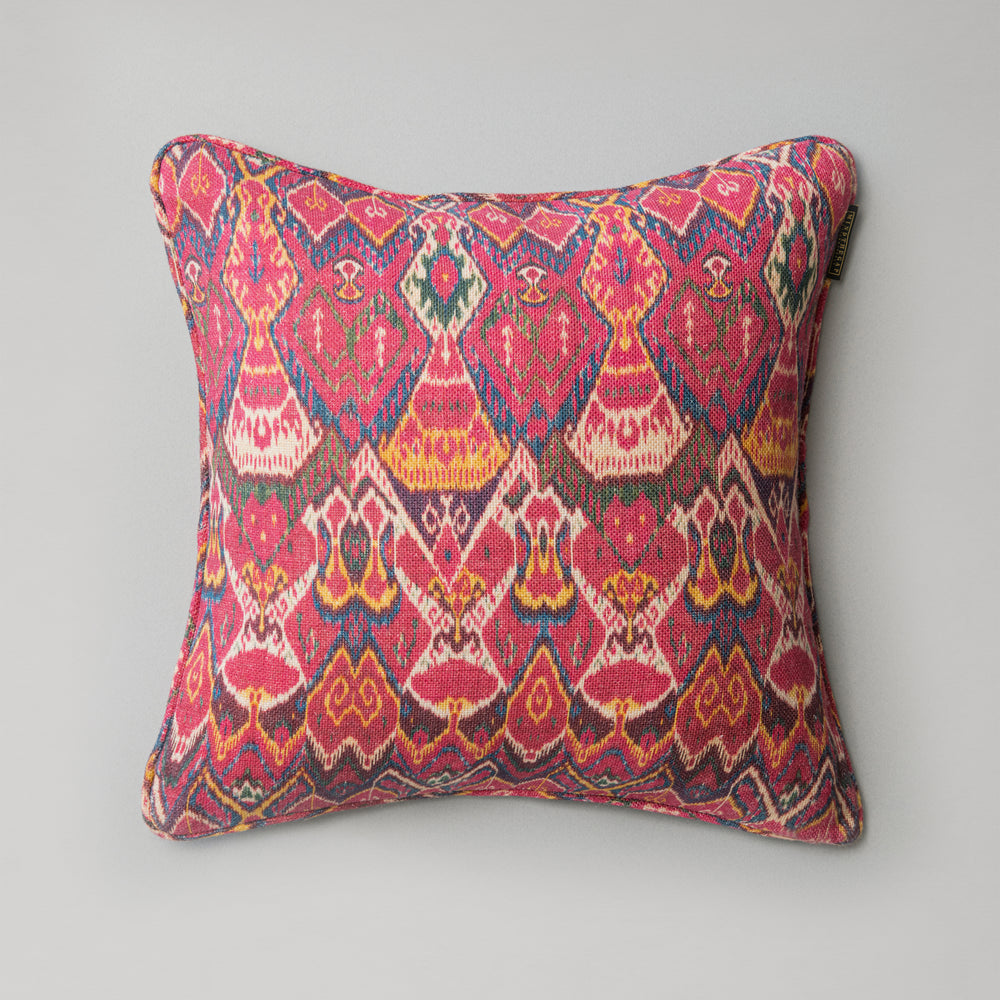 Uzbek Ikat Pillow
