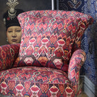 Uzbek Ikat Pillow