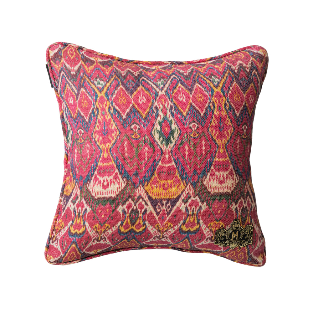 Uzbek Ikat Pillow