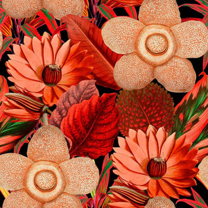 Water Lilies Wallpaper Sample Swatch