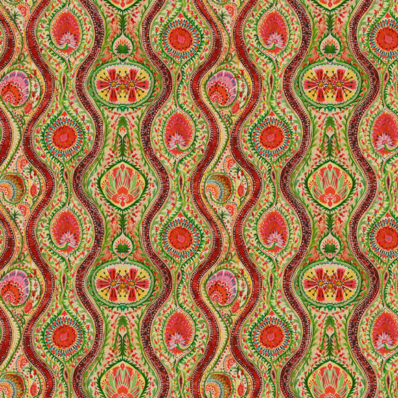 Hippie Paisley Wallpaper Sample Swatch