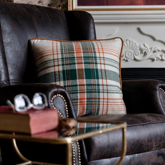 Monterey Plaid Pillow