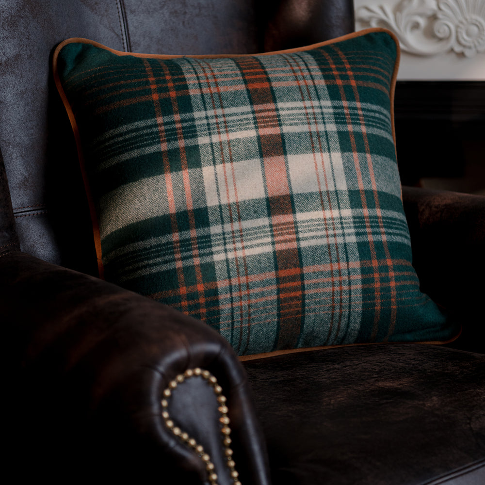 Monterey Plaid Pillow