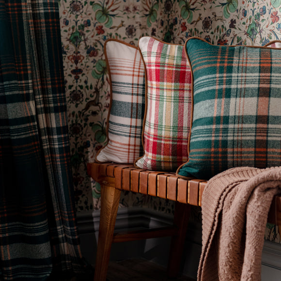 Monterey Plaid Pillow