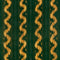 Vintage Ikat Wallpaper Sample Swatch  option Topiary Green Sample