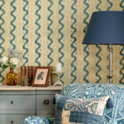 Vintage Ikat Wallpaper