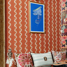 Vintage Ikat Wallpaper