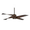 Artemis IV LED Ceiling Fan  option Oil Rubbed Bronze / Toned Tobacco